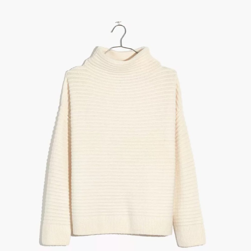 Belmont Mockneck Sweater in Coziest Yarn